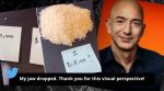 TikTok star lays out rice grains to measure Jeff Bezos's net worth, video goes viral