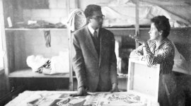 Riten Mozumdar, designer Riten Mozumdar, Charles Correa, exhibition on Riten Mozumdar, Riten Mozumdar indian express, indian express news