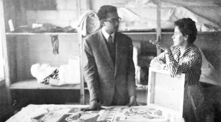 Riten Mozumdar, designer Riten Mozumdar, Charles Correa, exhibition on Riten Mozumdar, Riten Mozumdar indian express, indian express news