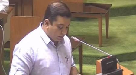 Goa Oppn MLA Rohan Khaunte, Goa police, Goa assembly session, Rohan Khaunte arrested for threatening BJP leader, Goa news, Indian express