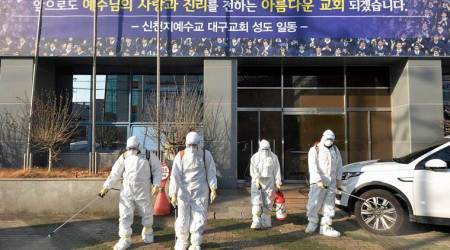South Korean cases jump, China counts 150 more virus deaths