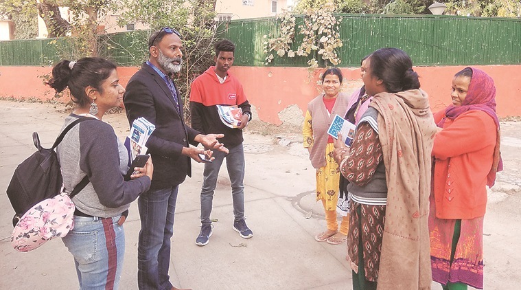 Delhi elections 2020, Delhi elections Arvind Kejriwal, Kejriwal Delhi, Delhi Arvind kejriwal new delhi constituency, Delhi elections Congress AAP, Election news Delhi, indian express news
