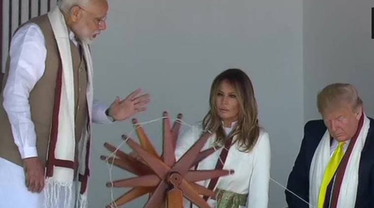Donald Trump, Trump India visit, Trump sabarmati ashram, Donald Trump sabarmati ashram, US President India visit, Trump in India