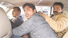 Shaheen Bagh shooter, Shaheen Bagh shooting, shooting at Shaheen Bagh, Shaheen Bagh protest news, indian express news