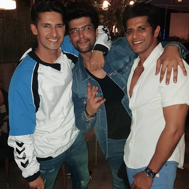 kushal tandon with karanvir bohra and ravi dubey