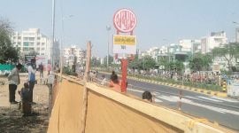 slum settlement near Motera, Sardar Vallabhbhai Patel Stadium, Donald Trump, Narendra Modi, Ahmedabad news, gujarat news, indian express news