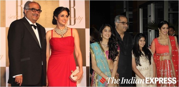 sridevi boney kapoor janhvi khushi family photos