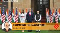 Sujan-R-Chinoy 759 Prime minister Narendra Modi, US President Donald Trump, Trump India visit, US India relationship, bilateral relationship, indian express columns, indian express news