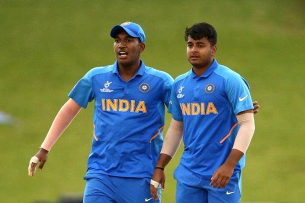 Yashasvi Jaiswal, Yashasvi jaiswal 105, Yashasvi jaiswal 105 vs Pakistan, India U19 vs Pakistan U19, India U19 vs Pakistan U19 semi final, U19 World Cup 2020, Sushant Mishra