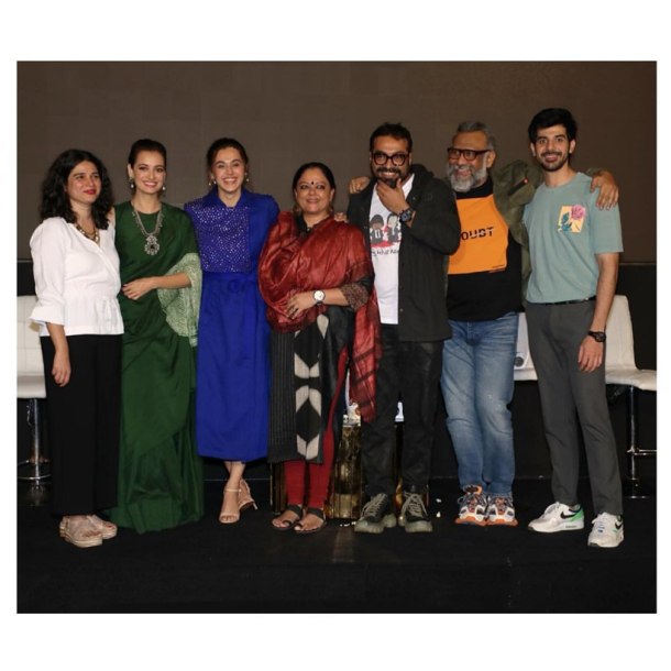 taapsee, dia, tanvi azmi at thappad screening
