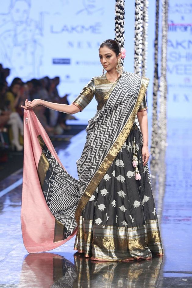dia mirza, tabu, nora, daina penty, Lakme Fashion Week, Lakme Fashion Week summer spring, indian express news