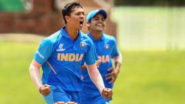 Yashasvi Jaiswal, Yashasvi jaiswal 105, Yashasvi jaiswal 105 vs Pakistan, India U19 vs Pakistan U19, India U19 vs Pakistan U19 semi final, U19 World Cup 2020