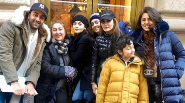 alia bhatt ranbir kapoor family