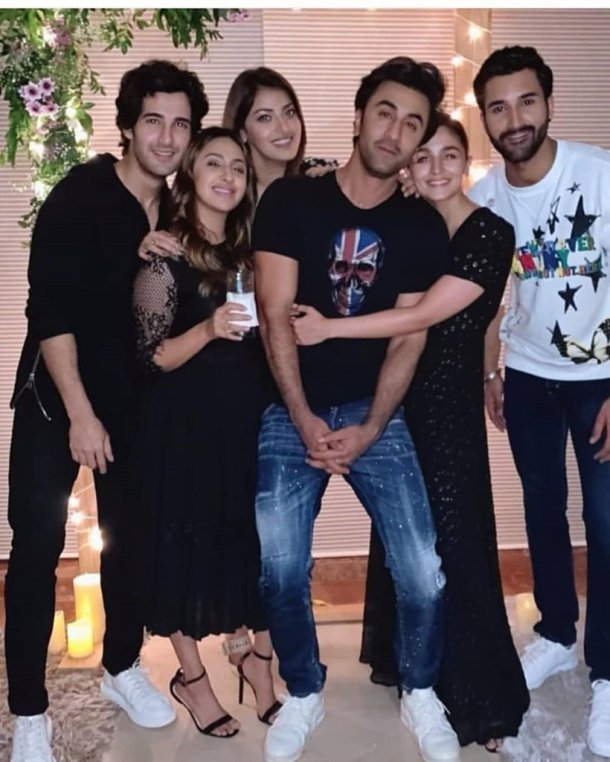 alia bhatt party with ranbir kapoor