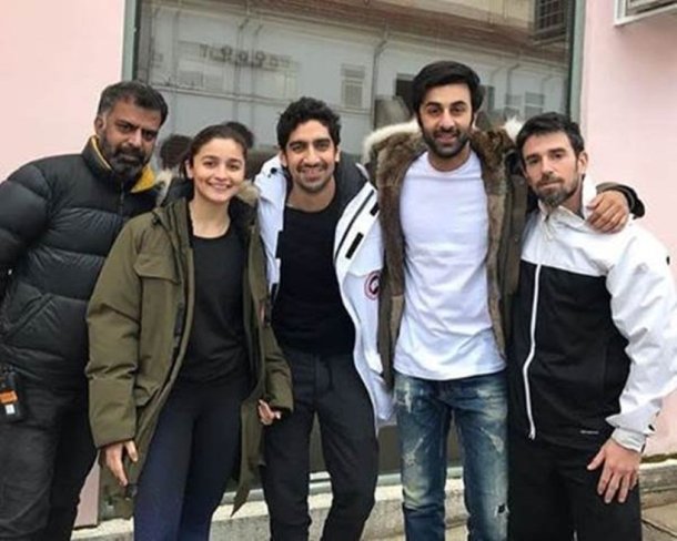 ranbir kapoor alia bhatt brahmastra shoot