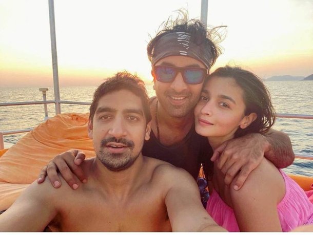 alia ranbir vacation photos