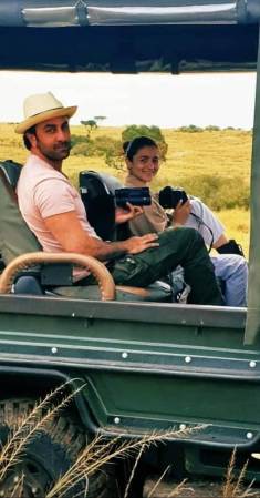 alia ranbir vacation