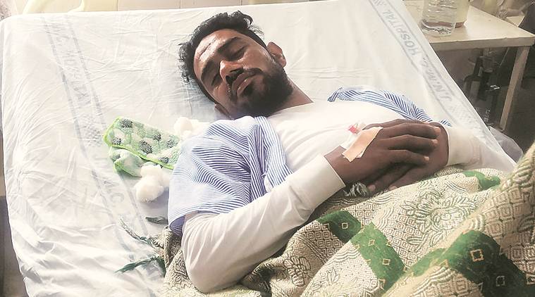 aligarh violence, Aligarh CAA protest, CAA protest violence Aligarh, Uttar Pradesh news, indian express news