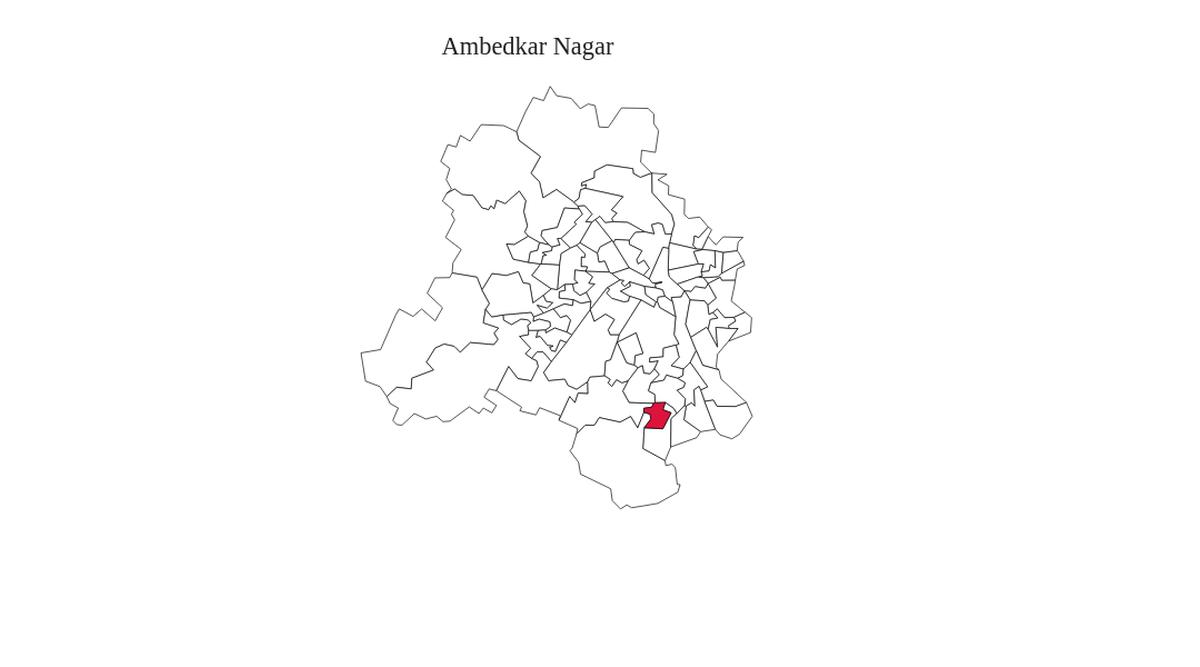 Ambedkar Nagar Delhi Map Ambedkar Nagar (Delhi) Assembly Election Results 2020 Live News Updates:  Delhi Vidhan Sabha Chunav Result 2020, Winner, Runner-Up At Election  Commission Of India