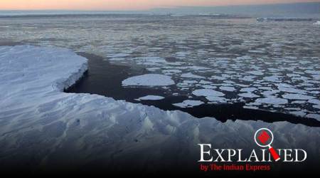 Antarctic glaciers, antarctic glaciers melting, antarctic glaciers global warming, global warming, Express Explained, Indian Express