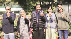 Delhi Assembly elections, Delhi elections, Delhi elections voter turnout, Delhi elections 2020, Delhi Assembly elections 2020, Delhi BJP, AAP, Delhi Congress, Elections news, Indian Express