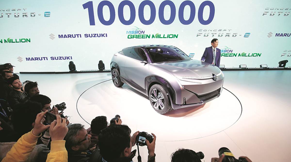 Auto Expo Concept Cars Rule As Slowdown Puts Brake On Launches Electric Mobility Takes A Backseat Auto Travel News The Indian Express