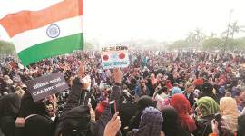 Citizenship Amendment Act, CAA, CAA protests Lucknow, CAA protests Ghantaghar, Lucknow Ghantaghar protests, Lucknow Ghantaghar CAA protests, Lucknow news, city news, Indian Express
