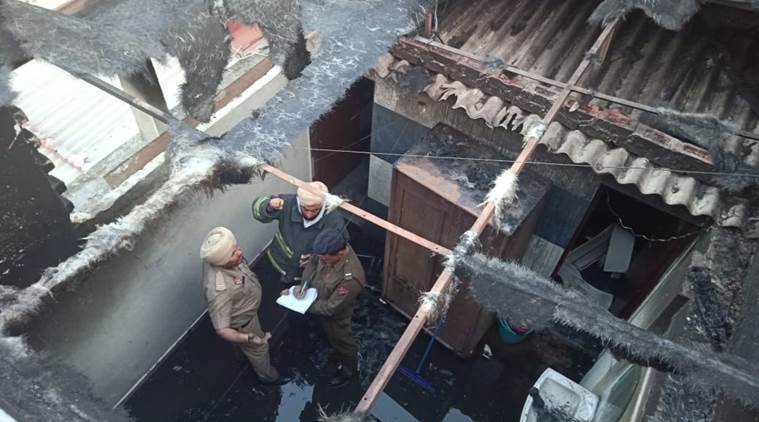 Chandigarh PG fire, PG fire Chandigarh, Chandigarh fire, fire at Chandigarh PG, fire at PG in Chandigarh, Chandigarh news, city news, Indian Express