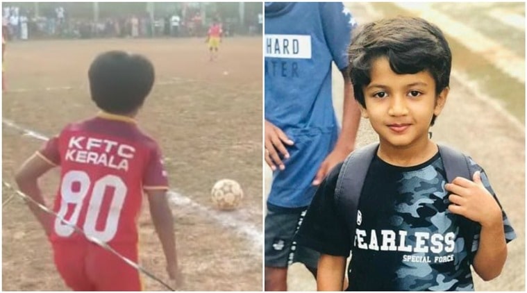 WATCH: 10-year-old Kerala kid's 'zero-degree' corner kick goal goes viral