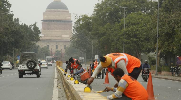 donal trump india visit,trump modi meet, trump delhi visit, trump delhi visit date, trump delhi beautification, indian express