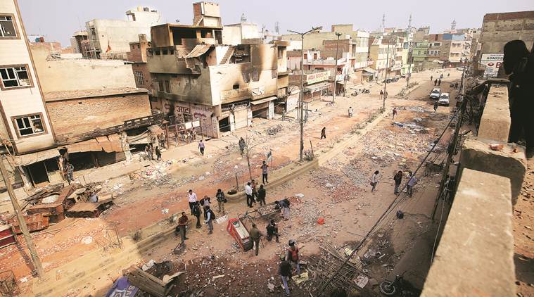 delhi violence, delhi riots 2020, Delhi 1984 riots, Delhi riots partition, Delhi violence, indian express news