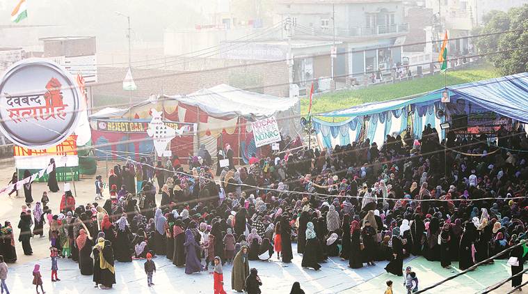 deoband anti caa protests, caa protests lucknow, lucknow caa protests, citizenship amendment act, caa, india news, indian express