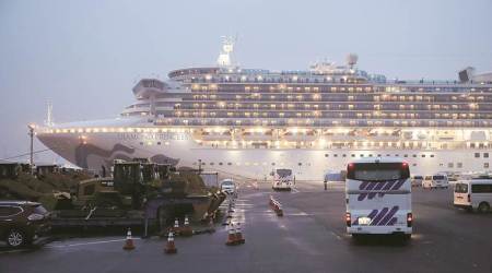 coronavirus, COVID-19, japan quarantine cruise, daimond ship coronavirus, daimond princess evacuation , daimond princess coronavirus cases, indians in Japanese cruise ship,
