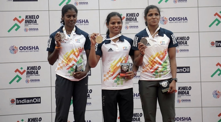 Dutee Chand clinches 100m gold at Khelo India University Games