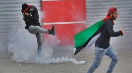 trump middle east plan, donald trump, isreal palestine conflict, palestine proetsts, benjamin Netanyahu world news, indian express news