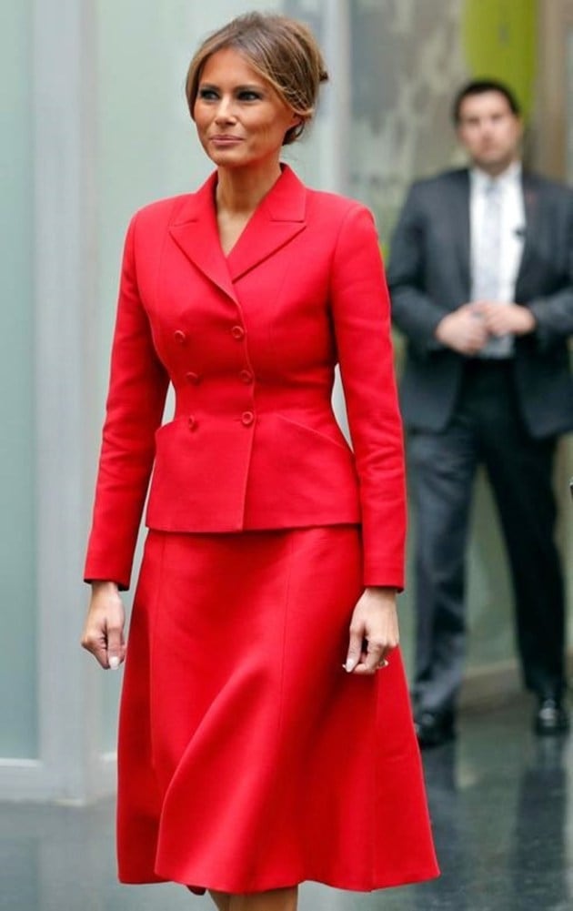 Melania Trump’s style is elegant and understated; check it out here ...