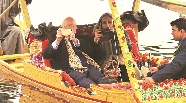 Kashmir envoy visit, j&k envoy second vist, J&K article 370, kashmir news, j&k foreign delegation visit, foreign envoys to visit j&k, j&k news, article 370, indian express