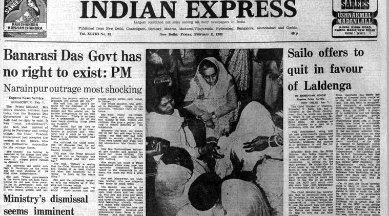 Forty years ago february 8 1980 indira criticism