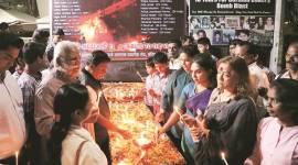 koregaon park, tribute to german bakery blast victims, german bakery blast anniversary, german bakery blast pune, Pune news, indian express