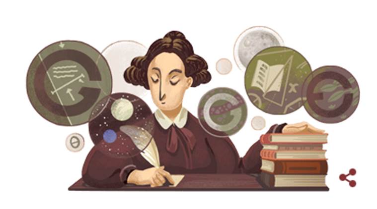 Google doodle honours Mary Somerville | Trending News,The Indian Express