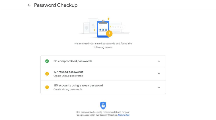 Here’s how to run password checkup with Google’s Password Manager