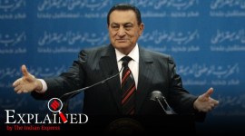 Hosni Mubarak, Hosni Mubarak dead, egypt president Hosni Mubarak, Arab Spring, Mohammad Morsi, indian express, express explained