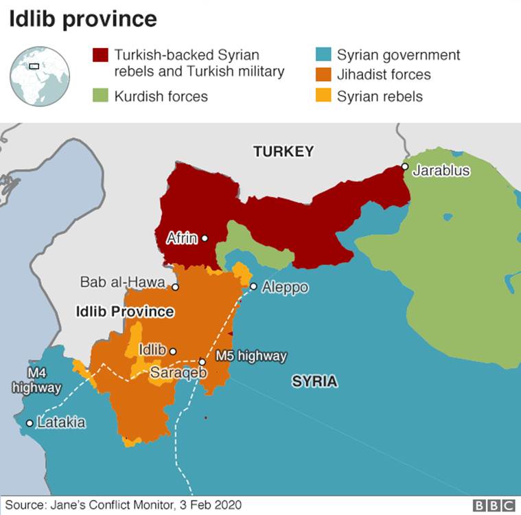 Location In News Idlib Province Civilsdaily