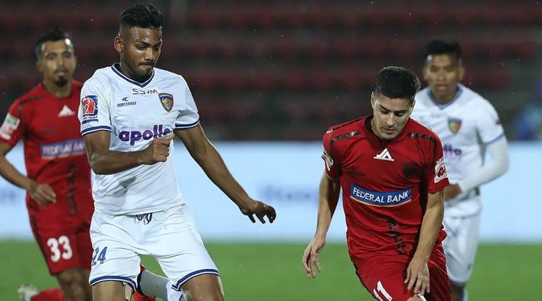 Chennaiyin fc vs northeast united fc isl report fc goa playoffs
