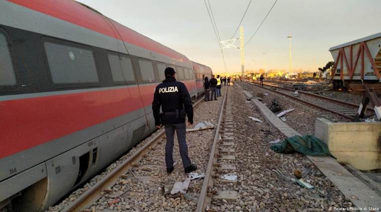 Italy: Two dead as train derails near Milan