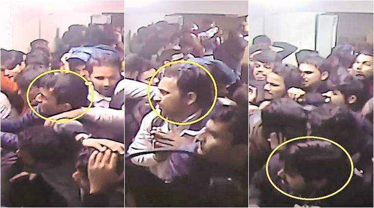 jamia violence, jamia violence new video, delhi police enters jamia library, jamia millia islamia, jamia library violence video, delhi city news, indian express