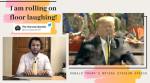 A comedian's spoof of Trump's mispronunciations at Motera is going viral