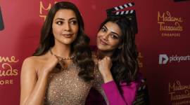 Kajal Aggarwal wax statue in Singapore