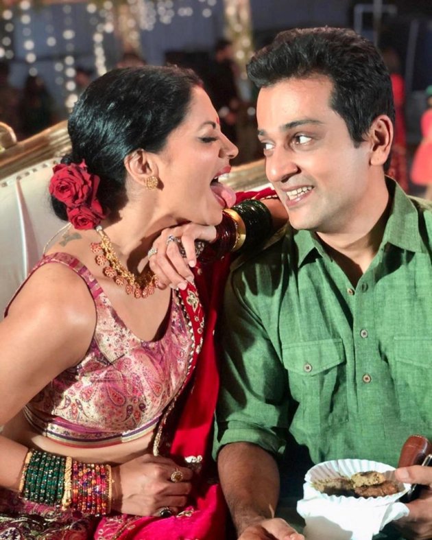 kavita kaushik at kamya panjabi wedding