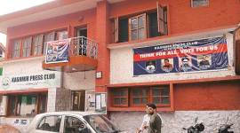 jammu kashmir journalists, j&k press club, kashmiri journalists, kashmir press club, article 370 kashmir, kashmir internet shutdown, kashmir police